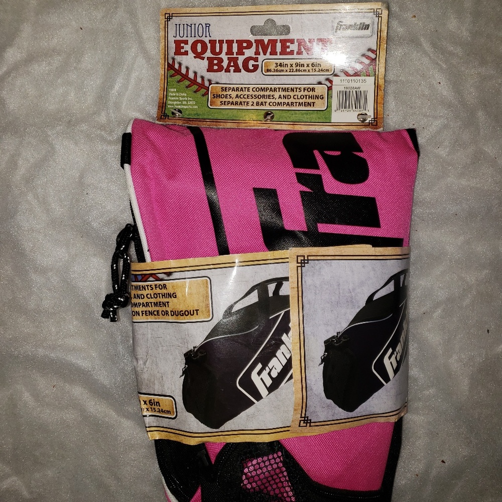 *SOLD* Girls baseball bag